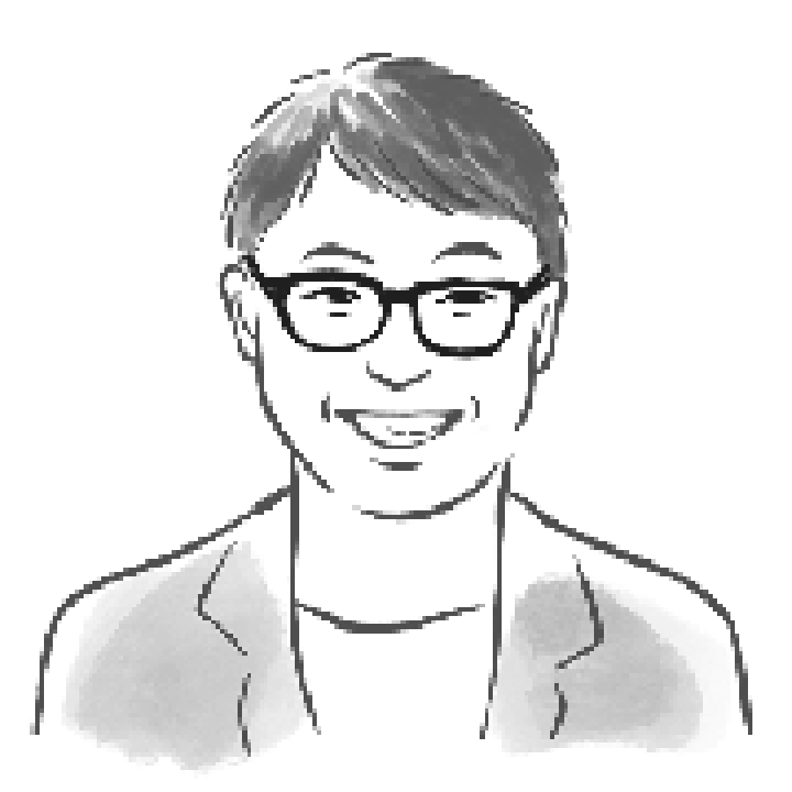長先生似顔絵